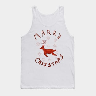 Santa's Loyal Buddy Tank Top